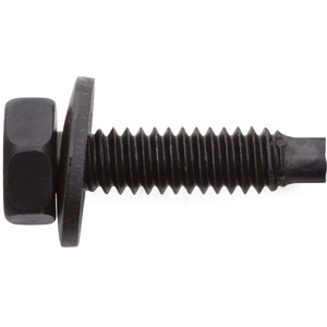 1/4"-20 x 7/8" Hex Washer Head Body Bolt with Loose Washer