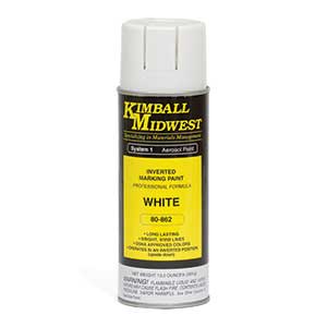 White Inverted Marking System Water-Based Paint - 16 oz. Can